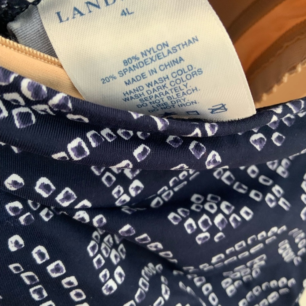 Land’s End - Blue Tankini - EUC - Tankini - - Picture 4 of 6